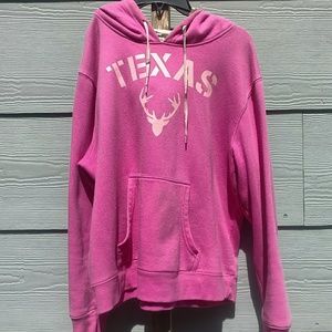 American Crown sizeXL Pink Texas Hoodie Jacket